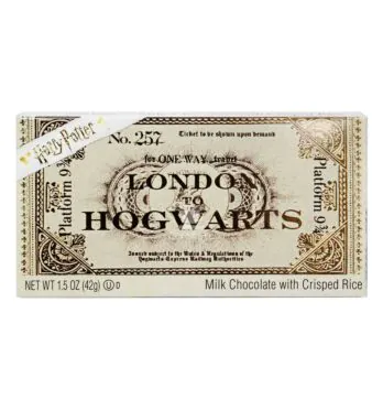 Chocolate Ticket Hogwarts Harry Potter 42g