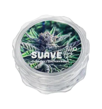 Dichavador de Policarbonato Suave Weed Purple