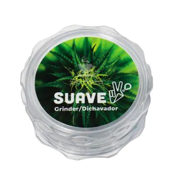 Dichavador de Policarbonato Suave Weed Green