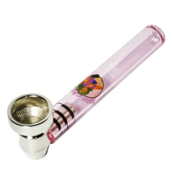 Pipe de Vidro e Metal Lady Hornet