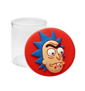 Pote de Vidro e Silicone 30ml Rick