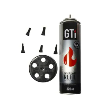 Gás butano GTI , recarga maçaricos