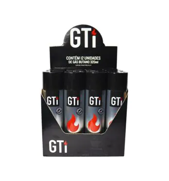 Caixa display de gás GTI