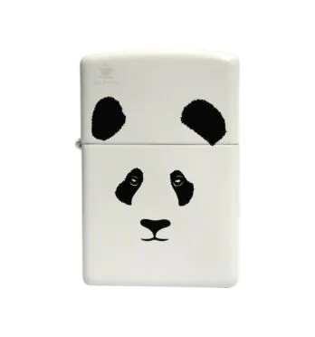 panda zippo frente