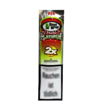 Blunt Wrap Platinum Red - Morango e Kiwi 