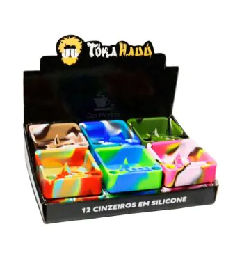 Caixa de Cinzeiro de Silicone Toka Rauú Camuflado
