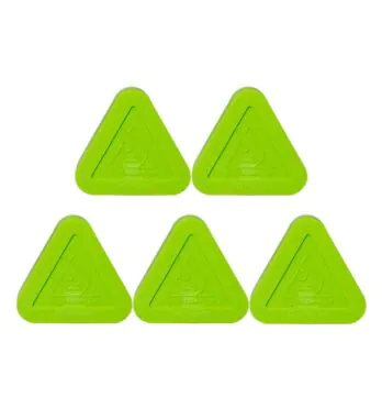 Kit de 5 Slick Squadafum Triangular Verde 13ml