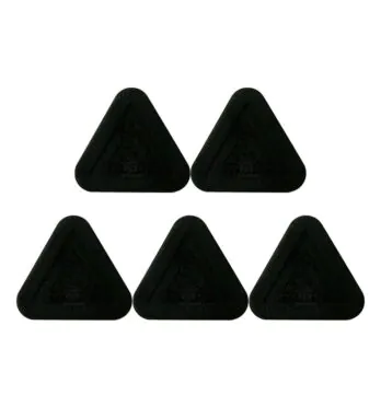 Kit de 5 Slick Squadafum Triangular Preto 13ml