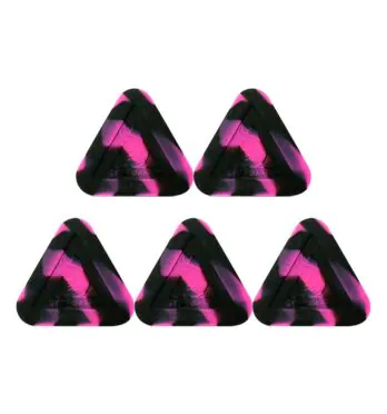 Kit de 5 Slick Squadafum Triangular Preto e Rosa 13ml