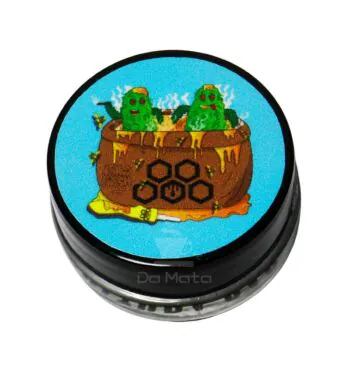 Pote de Vidro Cultura Dab 7ml High Black