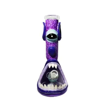 Bong de Vidro Alien de frente