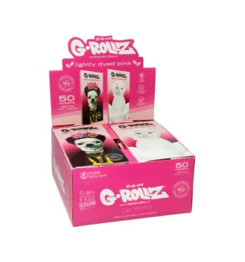 Caixa de Seda com Piteiras G-Rollz Pets Rock King Slim