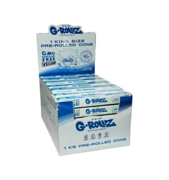 Caixa de Cone G-Rollz Banksy's Graffiti Blue King Size