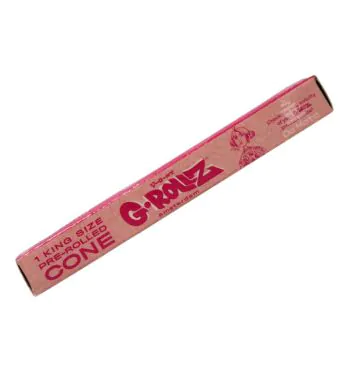 Cone G-Rollz Banksy's Graffiti Pink King Size