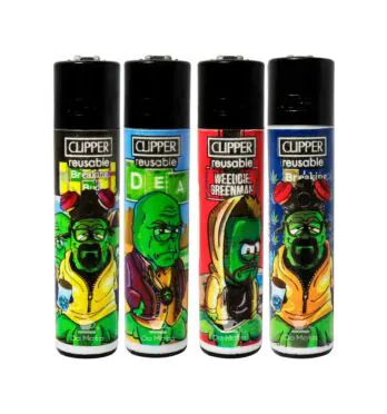 Kit - 4 Isqueiros Clipper MasterCheef Edição colecionador