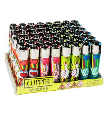 Caixa de Isqueiro Clipper Hippie Moments