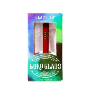 Caixa de Piteira de Vidro Lord Glass Colors