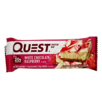 Barra de Proteína Quest White Chocolate & Raspberry