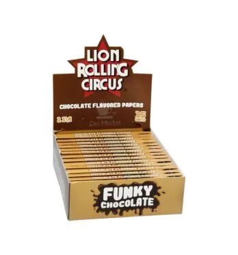 Caixa de Seda Lion Rolling Circus Chocolate 1 1/4