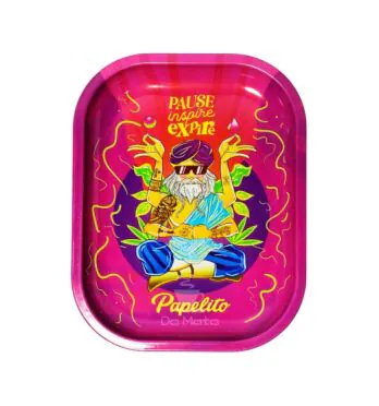 Bandeja de Metal Papelito Guru Pequena
