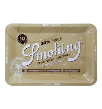 Bandeja Smoking Thinnest Brown Pequena