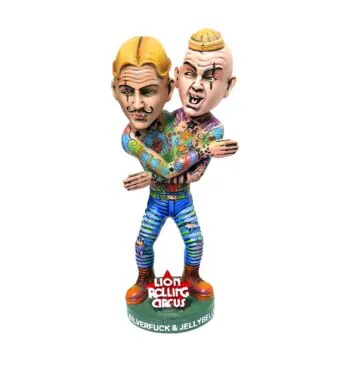 Silverfuck & Jellybelly Lion Rolling Circus Bobblehead