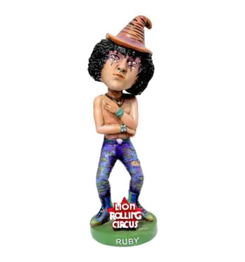 Boneco Bobblehead Ruby Lion Rolling Circus