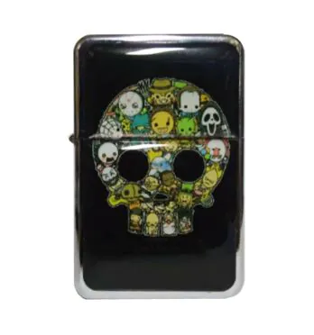 Isqueiro Clássico Horror Skull