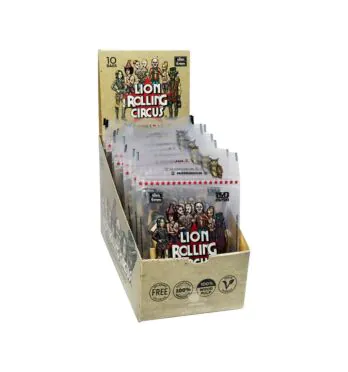 Caixa de Filtro Lion Rolling Circus Biodegradável