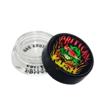 Pote de Vidro Cultura Dab x Natural Terpenes Critical Kush 7ml