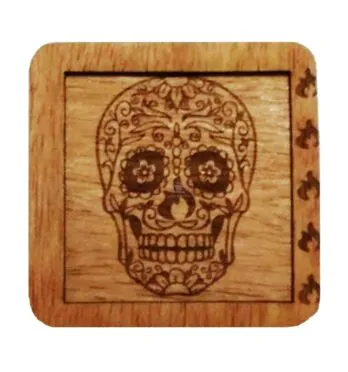 Case 420 Wood Fire Caveira Mexicana 