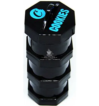 Container de Plastico Cookies Pequeno 3 Partes 