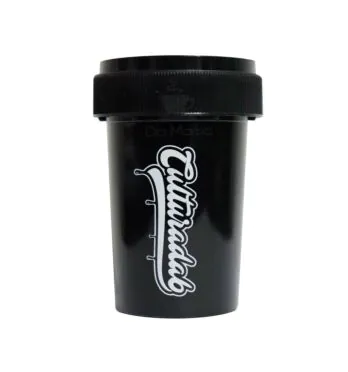 Pote Hermético Reversível Cultura Dab 80ml aberto