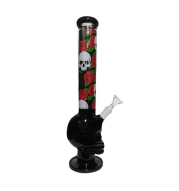 Bong de Vidro Moon Caveira