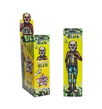 Caixa de Blunt Gelato Lion Rolling Circus