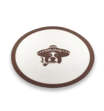 Tapete Silly Dog Redondo 25cm