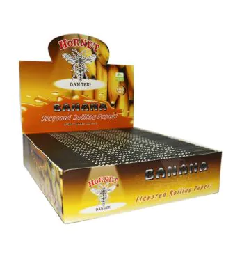 Caixa de Seda Hornet com Sabor de Banana