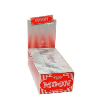 Caixa de Seda Moon Vermelha 1 1/4