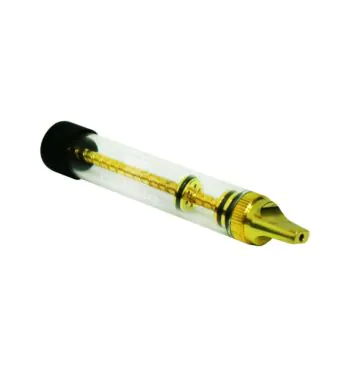 Pipe de Vidro Dourado