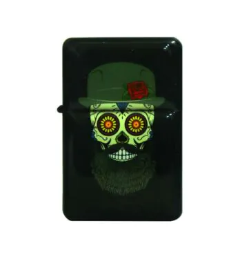Isqueiro Clássico Mexican Skull