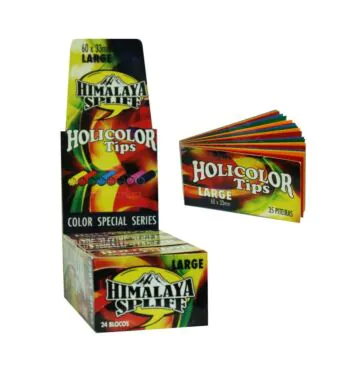 Caixa de Piteira Himalaya Spliff Holicolor Large