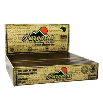 Caixa de Seda Parvathi Brown King Size Slim