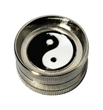 Dichavador de Metal 2 Partes Yin Yang 