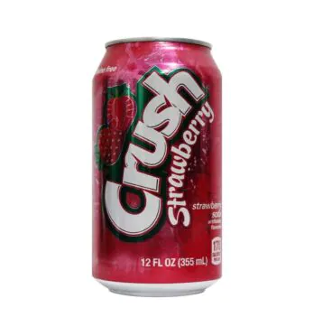 Refrigerante importado Crush Strawberry