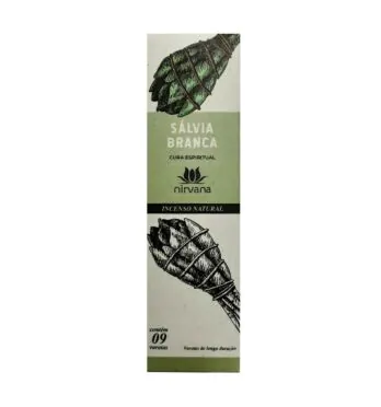 Incenso Nirvana Sálvia Branca