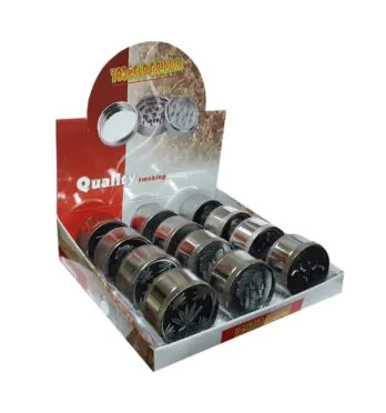 Caixa de Dichavador de Metal Tobacco Grinder