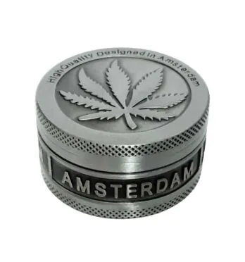 Dichavador de Metal Grande Weed