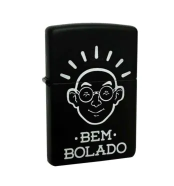 Zippo Bem Bolado Preto