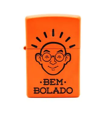 Zippo Bem Bolado Laranja