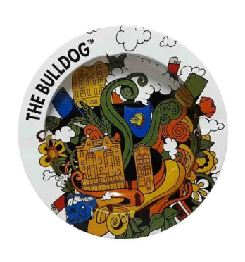 Cinzeiro de Metal The Bulldog Funky